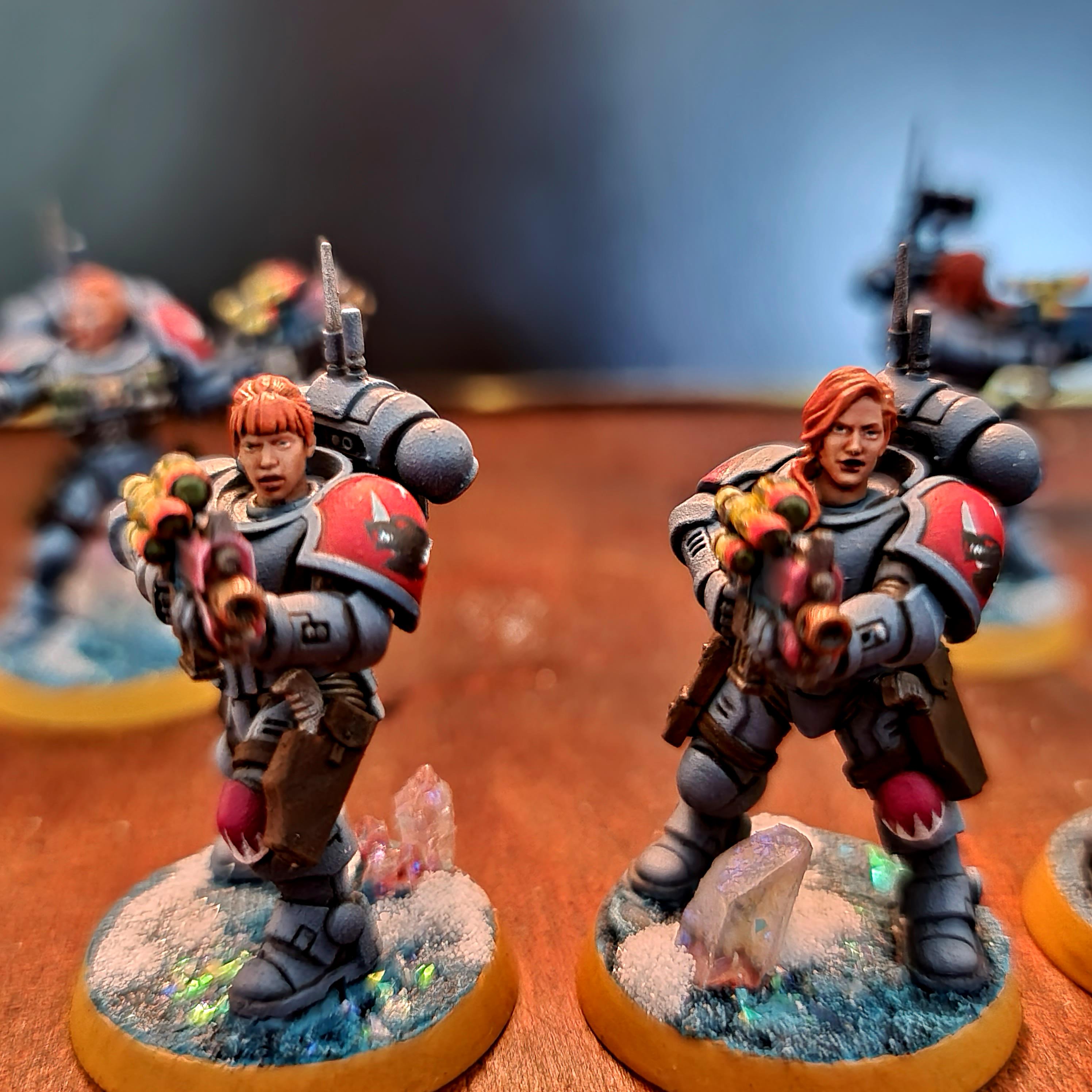 Female, Female Space Wolf, Infiltrators, Primaris, She Wolf, Space